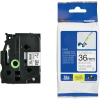 BROTHER flexibele tape TZE-FX261 wit-zwart 36 mm (1 of 1)