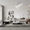 IMMAX NEO LITE BEAUTY SMART LED ceiling light with fan 18W Wi-Fi TUYA white-silver thumbnail (5 of 7)