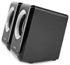NEDIS PC højttalere 2.0 power 18 W 3.5mm jack USB ABS sort thumbnail (3 of 5)