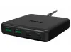 Swissten mini galddatora adapteris gan 2x usb-c + 2xusb 65w strāvas padeve melns thumbnail (2 of 4)