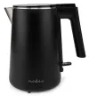 NEDIS kuhalnik vode KAWK360EBK prostornina 1,0 l 360° vrtenje Poraba 1500 W črna plastika