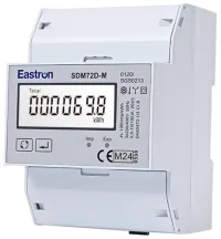 Eastron SDM72D-M-2-MID Multifunctional electricity meter with bidirectional measurement, three-phase 100A Eastron SDM72D-M-2-MID Multifunctional electricity meter with bidirectional measurement, three-phase 100A (1 of 1)