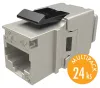 Solarix Mulripack 24 pezzi Solarix CAT6A STP keystone a taglio rapido SXKJ-10G-STP-BK-NA Solarix Mulripack 24 pezzi Solarix CAT6A STP keystone a taglio rapido SXKJ-10G-STP-BK-NA