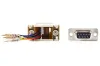 NEDIS sarjasovittimen pistoke D-SUB 9-nastainen - kanta RJ45 niklattu Box norsunluu thumbnail (3 of 3)