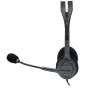 Logitech Headset Stereo H111 fones de ouvido com fio + microfone conector de 3,5 mm cinza thumbnail (2 of 2)