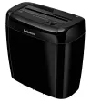 FELLOWES shredder 36 C cross section 4x40 mm basket volume 12 l secrecy level type 2 - confidential black