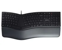 CHERRY клавиатура KC 4500 ERGO кабелна USB мултимедия ергономичен дизайн поставка за китката черна EU оформление CHERRY клавиатура KC 4500 ERGO кабелна USB мултимедия ергономичен дизайн поставка за китката черна EU оформление (1 of 1)