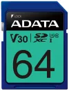 ADATA Premier Pro 64GB SDXC UHS-I U3 V30S CL10