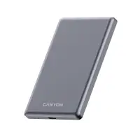 Batterie externe CANYON PB-505 fine Magsafe 5000 mAh PD20W Gris foncé Batterie externe CANYON PB-505 fine Magsafe 5000 mAh PD20W Gris foncé (1 of 11)