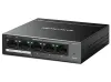 Switch TP-Link Mercusys MS105GP a 5 porte 4× Gigabit PoE+ 1× GLAN 802.3af a 65 W thumbnail (1 of 3)