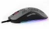 AROZZI gaming mus FAVO Ultra Light Sort-Grå kablet 16.000 dpi USB 7 knapper RGB sort-grå thumbnail (3 of 5)