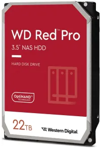 Unitate internă WD RED PRO 22TB WD221KFGX SATA III 35" 7200rpm 512MB Unitate internă WD RED PRO 22TB WD221KFGX SATA III 35" 7200rpm 512MB (1 of 1)