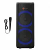 Cainteoir PÁIRTÍ N-GEAR LIOM GO PÁIRTÍ Cainteoir 72 BT 450W Dioscó faoi stiúir 1xMIC