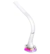 Lámpara de mesa LED IMMAX CORELLA Carga Qi 7W 5V 2.1A Retroiluminación RGB regulable USB blanco + elementos dorados thumbnail (3 of 8)