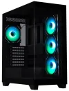 BitFenix ​​behuizing CETO ATX 4x 120mm ARGB ventilator 2x USB 3.0 USB-C gehard glas zwart thumbnail (1 of 8)