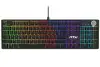 MSI herná klávesnica FORGE GK320 Red drôtová mechanická RGB podsvietenie USB CZ+SK layout