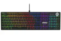 MSI gamingtastatur FORGE GK320 Rødt kablet mekanisk RGB-baggrundsbelysning USB CZ+SK layout MSI gamingtastatur FORGE GK320 Rødt kablet mekanisk RGB-baggrundsbelysning USB CZ+SK layout (1 of 5)
