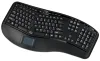 Adesso WKB-4500UB teclado sem fio touchpad ergonômico de 2,4 GHz USB preto layout EUA thumbnail (2 of 3)