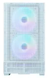 Zalman skříň P30 AIR White miniT 3x140mm fan ARGB USB 3.0 USB-C temperované sklo mesh panel bílá