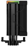DEEPCOOL koeler AK400 Digitaal 120mm ventilator 4x heatpipes PWM compleet zwart digitaal display thumbnail (4 of 6)