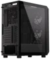 Endorfy korpus Arx 500 Air ATX 5 x 140 ventilaator (kuni 7 ventilaatorit) 2xUSB-A USB-C karastatud klaasist võrkpaneel must thumbnail (9 of 11)