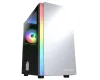 COUGAR PC-fodral Purity RGB White Mini Tower TG Frontpanel ARGB-remsa 1 x ARGB-fläkt 3mm TG Vänsterpanel