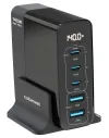 CubeNest S5D0 GaN Adapter 140W (3x USB-C kuni 140W 2x USB-A kuni 60W) PD 3.1 üle- ja alapingekaitse ekraan thumbnail (1 of 6)