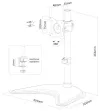 Neomounts Select NM-D335BLACK Стойка за плосък екран (10-30"), скоба за стойка, втулка, черна thumbnail (3 of 3)