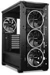Wees stil! behuizing SHADOW BASE 800FX ARGB 4x140mm ARGB ventilator USB-C 2xUSB 3.0 gehard glas zwart