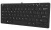 Adesso AKB-510HB wired keyboard mini 2 port USB hub USB black US layout thumbnail (2 of 5)