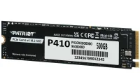 PATRIOT P410 500GB SSD sisemine M.2 PCIe Gen4 x4 NVMe 2280 (1 of 9)