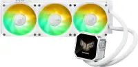 AIOCOOL ASUS TUF GAMING LC III 360 ARGB LCD Hvid 360mm (1 of 3)