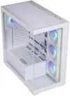 Кутия BitFenix ​​CETO ATX 4x 120mm FRGB вентилатор 2x USB 3.0 USB-C закалено стъкло бяло thumbnail (2 of 12)