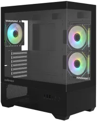 Carcasă Zalman Chronix midT 3x120mm ARGB cu ventilator USB 2.0 USB 3.0 USB-C panoramică neagră Carcasă Zalman Chronix midT 3x120mm ARGB cu ventilator USB 2.0 USB 3.0 USB-C panoramică neagră (1 of 3)