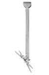 NEDIS ceiling mount for projector Full motion load capacity 10 kg rotation 360° 4 arms steel gray thumbnail (2 of 3)