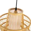 IMMAX BOHO PINCHOS design függőlámpa D45cm E27 bambusz fa thumbnail (2 of 10)
