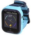 HELMER Kinderuhr LK 709 mit GPS-Ortungspunkt. Display 4G IP67 Nano SIM Videoanruf Foto Android und iOS blau