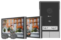 Domofon inteligentny domowy EZVIZ HP7 Zestaw 2-rodzinny-UE Domofon inteligentny domowy EZVIZ HP7 Zestaw 2-rodzinny-UE (1 of 2)
