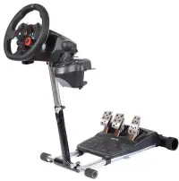 HJULSTÅND TIL LOGITECH G29 G920 G27 G25 RACING WHEEL DELUXE V2-STÅND HJULSTÅND TIL LOGITECH G29 G920 G27 G25 RACING WHEEL DELUXE V2-STÅND (1 of 2)