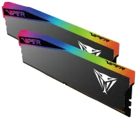 Memorie PATRIOT VIPER RGB Elite 5 Ultra 96GB DDR5 6000MT cu DIMM CL40 XMP 3.0 1.4V Kit 2x 48GB Memorie PATRIOT VIPER RGB Elite 5 Ultra 96GB DDR5 6000MT cu DIMM CL40 XMP 3.0 1.4V Kit 2x 48GB (1 of 10)