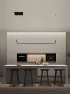 IMMAX NEO LITE PATTINI SMART lampada a sospensione nera 120cm 26W con supporto BEACON Wi-Fi TUYA thumbnail (5 of 7)