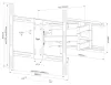 Neomounts Select WL40S-950BL18 Supporto da parete per schermo (VESA 800X600 full motion) Nero thumbnail (8 of 8)