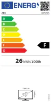 AOC 27" LED Q27V4EA IPS 2560x1440@75Hz 4ms 250cd 20mil:1 DP HDMI ηχείο thumbnail (7 of 7)