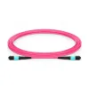 XtendLan FO patch MPO(f)-MPO(f) 3m OM4 12 12 cable round 3mm crossover (Type B)