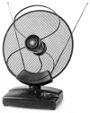 NEDIS aktīvā iekštelpu DVB-T T2 antena FM UHF VHF uztveršanas diapazons 0-25 km LTE700 pastiprinājums 36 dB pastiprinājuma kontrole