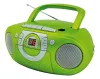 Soundmaster SCD5100GR CD-soitin Kasettisoitin FM Radio Vihreä thumbnail (1 of 2)