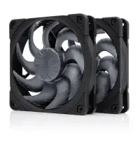 Noctua ventilaator NF-A12x25 G2 PWM Sx2-PP chromax.black (1 of 3)