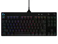 Logitech G PRO mekaaninen pelinäppäimistö, musta, US' International, INT'L Logitech G PRO mekaaninen pelinäppäimistö, musta, US' International, INT'L (1 of 4)