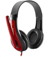 CANYON headset HSC-1 könnyű 3,5 mm-es TRRS jack fekete-piros thumbnail (3 of 6)