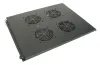 XtendLan Ventilation til ECO rackskabe, dybde 800 mm, 4x blæser med termostat, sort thumbnail (2 of 2)